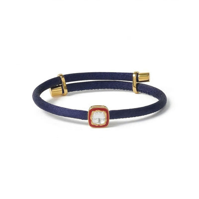 Heritage Cut - Midnight Blue, Red & Gold Bracelet