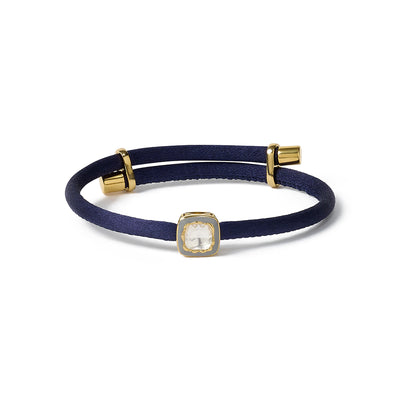 Heritage Cut - Midnight Blue, Grey & Gold Bracelet